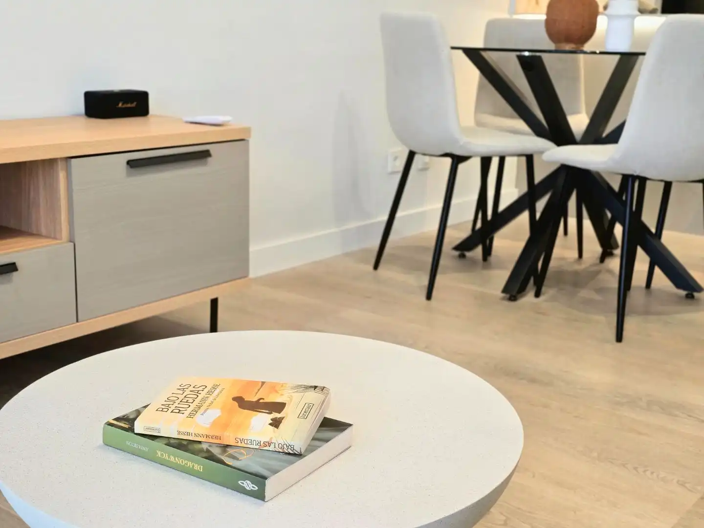 Living room of Flat for sale in Manilva  with Air Conditioner, Terrace and Balcony