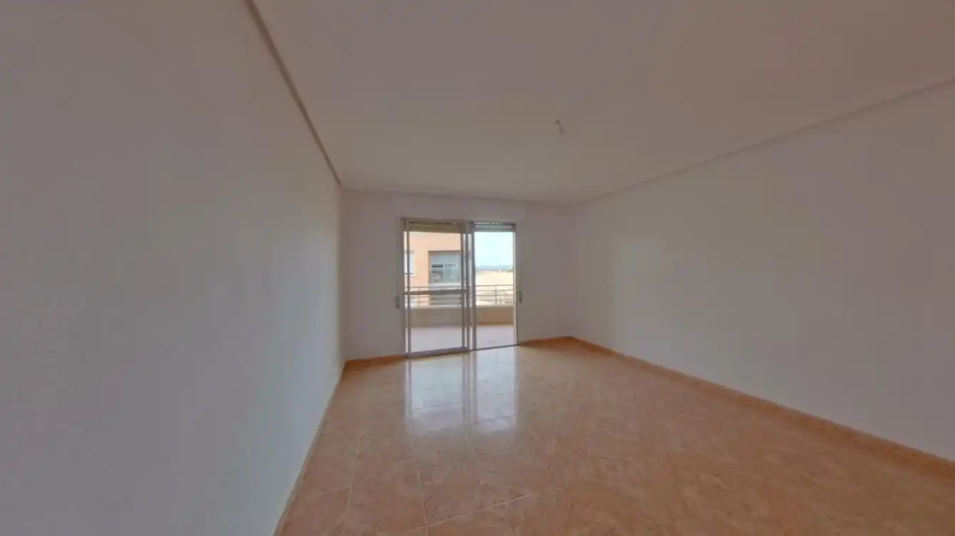 Sala d'estar de Pis en venda en Murcia amb Terrassa i Balcó
