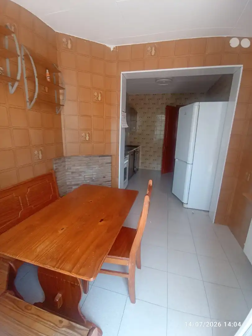 Kitchen of Flat for sale in Berga  with Heating, Terrace and Balcony