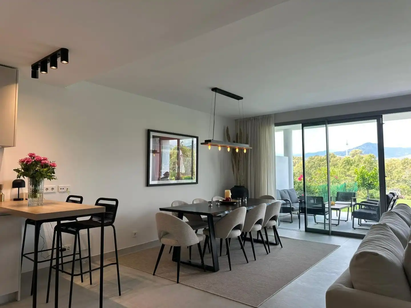 Dining room of Detached homes for rent in Marbella  with Terrace