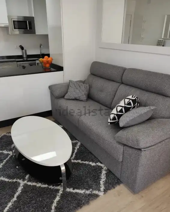 Wohnzimmer von Wohnung zur Miete in La Pobla de Farnals mit Klimaanlage, Heizung und Terrasse