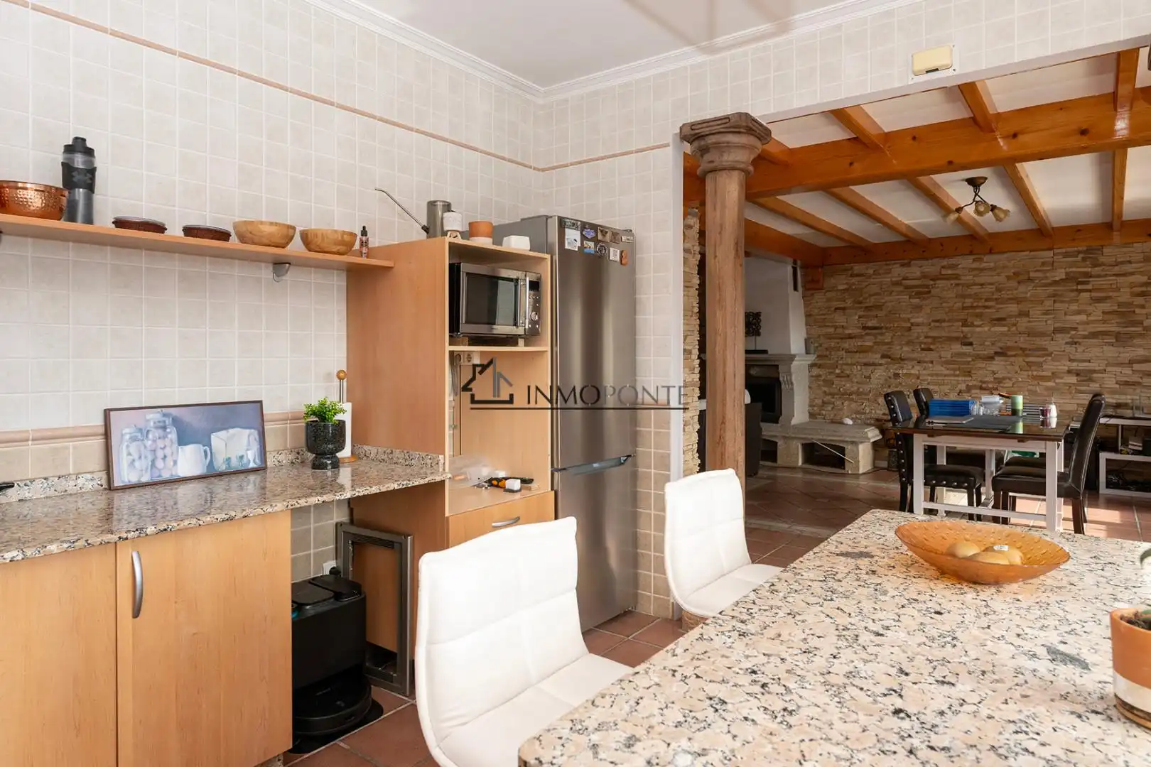 Kitchen of Houses for sale in Vilagarcía de Arousa  with Private garden
