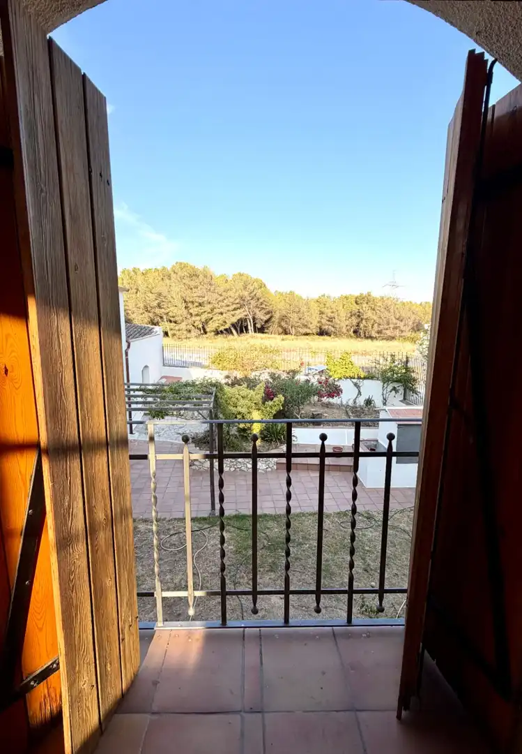Jardí de Finca rústica de lloguer en Canyelles amb Aire condicionat, Calefacció i Jardí privat