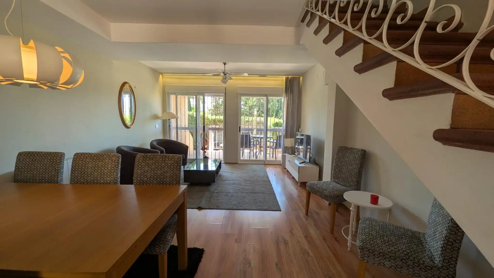 Sala de estar de Casa o chalet en venta en L'Alfàs del Pi con Aire acondicionado, Terraza y Piscina comunitaria