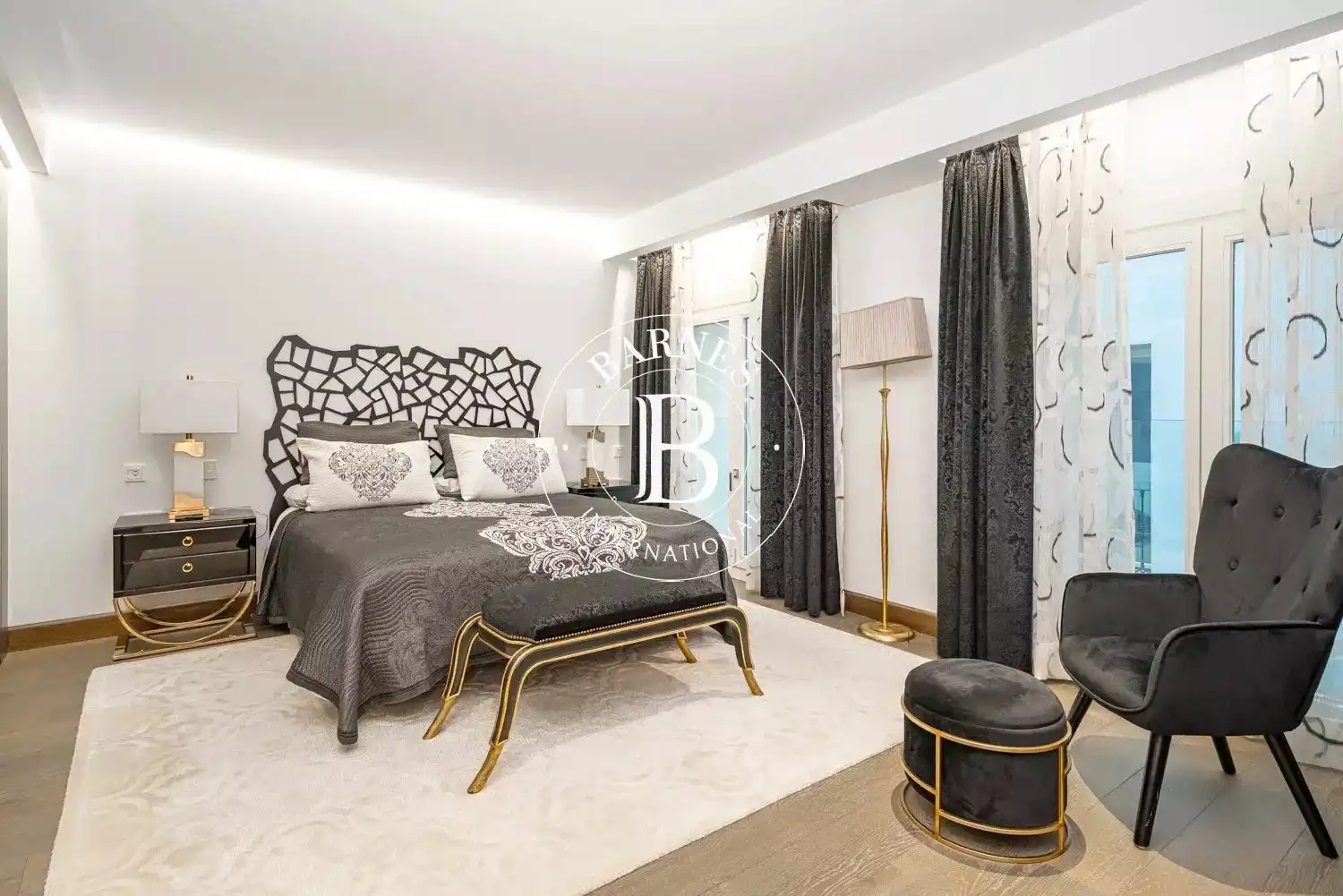 Bedroom of Flat for rent in Madrid  with Air Conditioner, Heating and Swimming Pool
