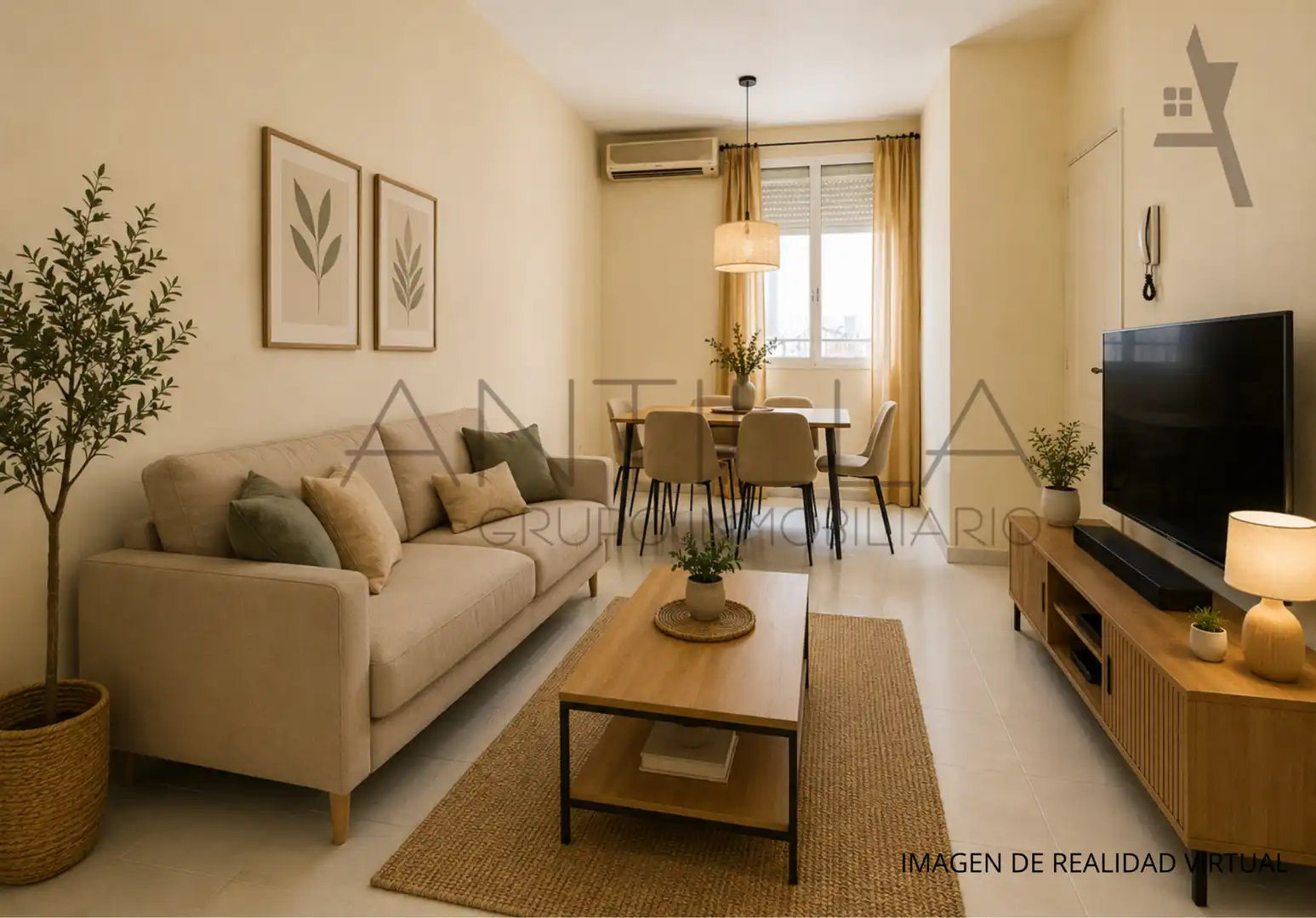 Sala de estar de Piso en venta en Madrid con Aire acondicionado, Calefacción y Alarma