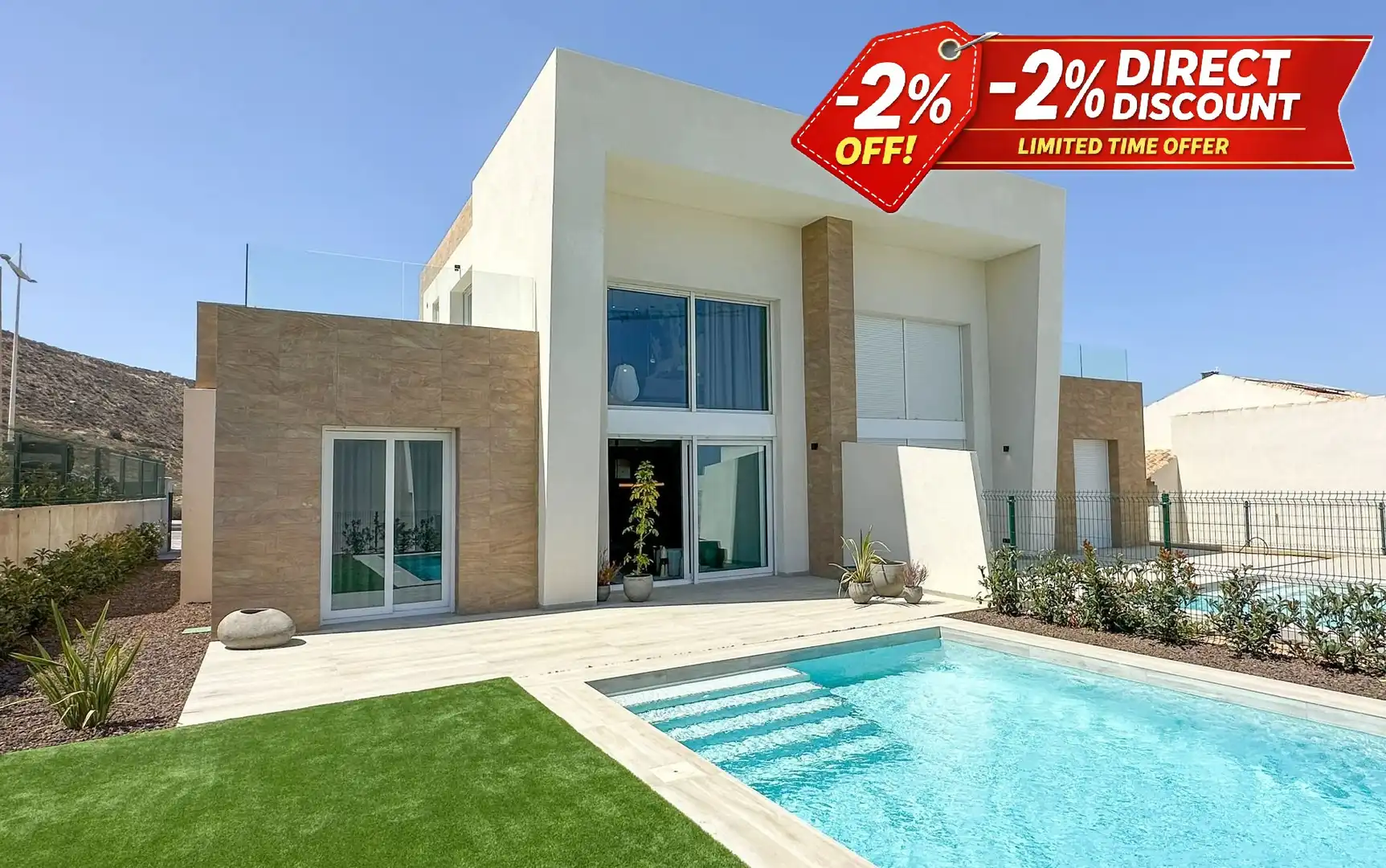 Terraced house with garden for sale in Algorfa