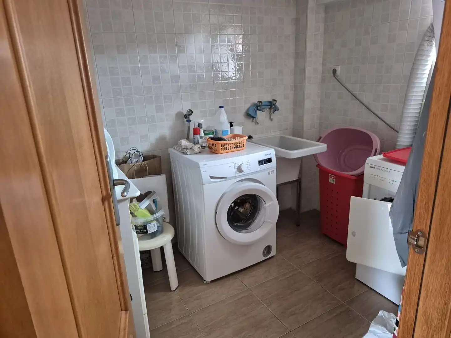 Cocina de Casa adosada en venta en Malgrat de Mar con Aire acondicionado, Terraza y Balcón