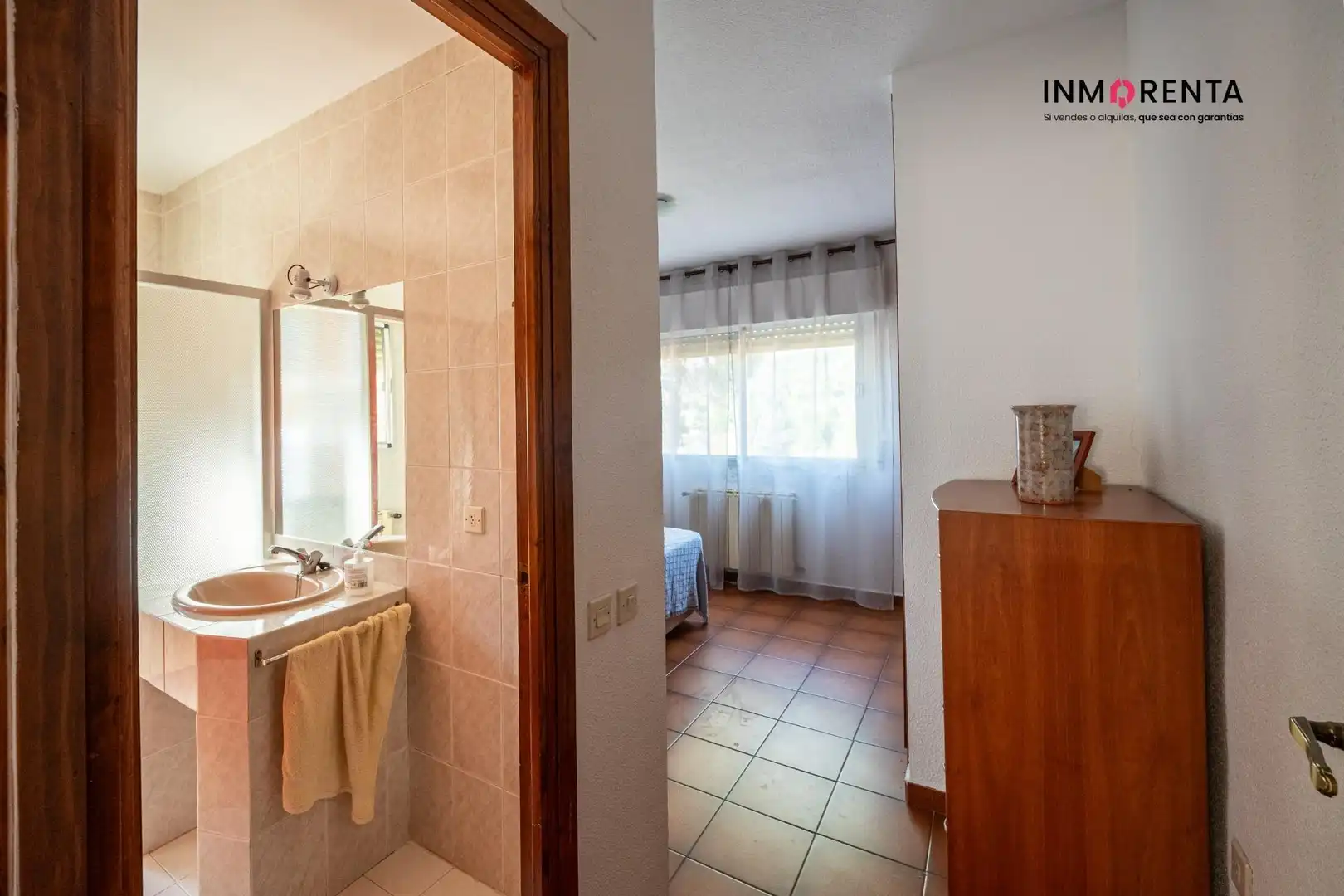 Bedroom of Houses for sale in Cadalso de los Vidrios  with Heating and Private garden