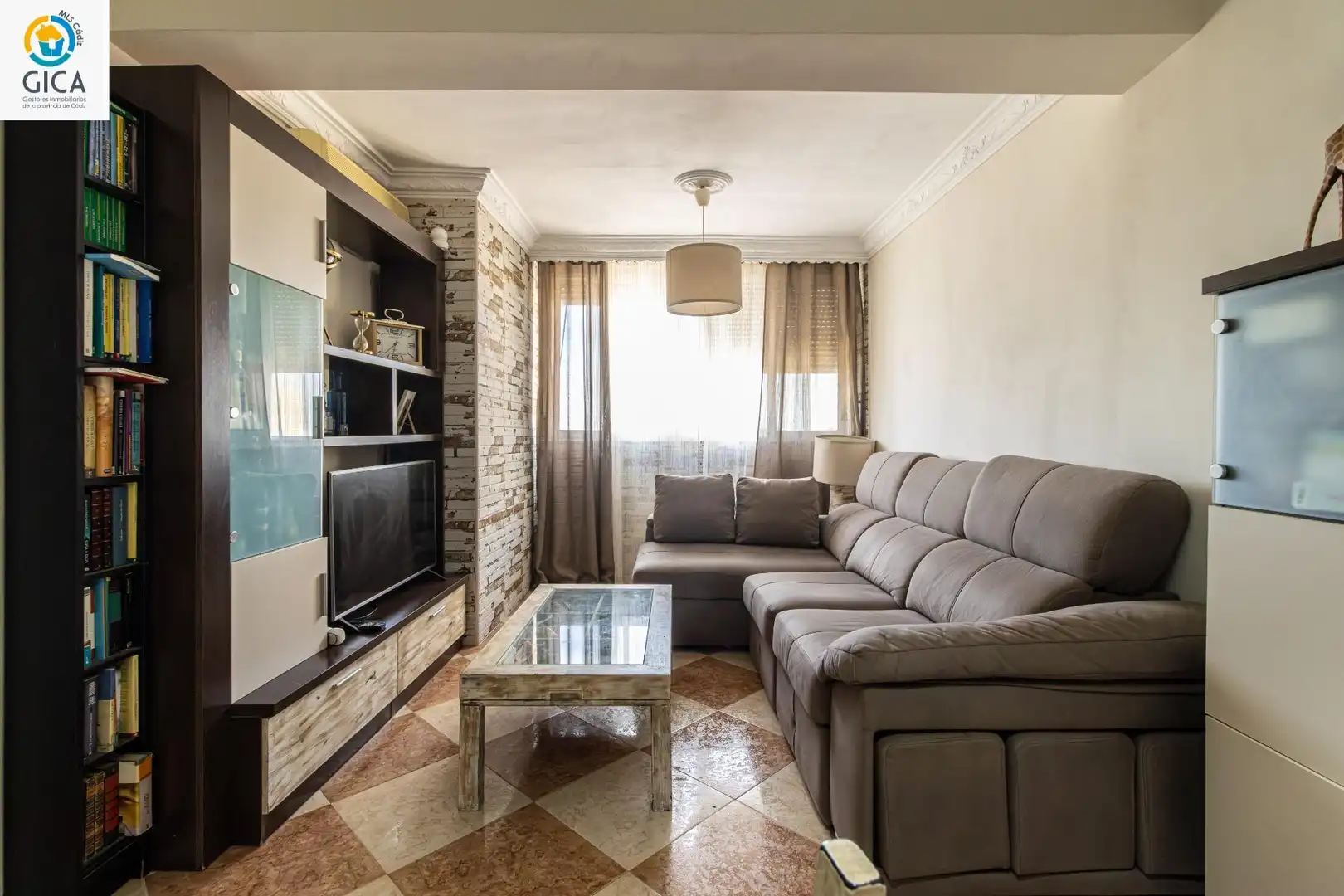 Living room of Flat for sale in Jerez de la Frontera  with Air Conditioner