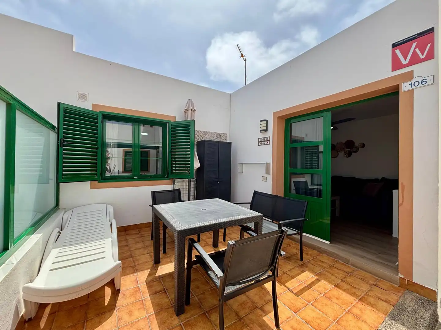 Terrassa de Apartament en venda en Antigua amb Jardí privat, Terrassa i Moblat