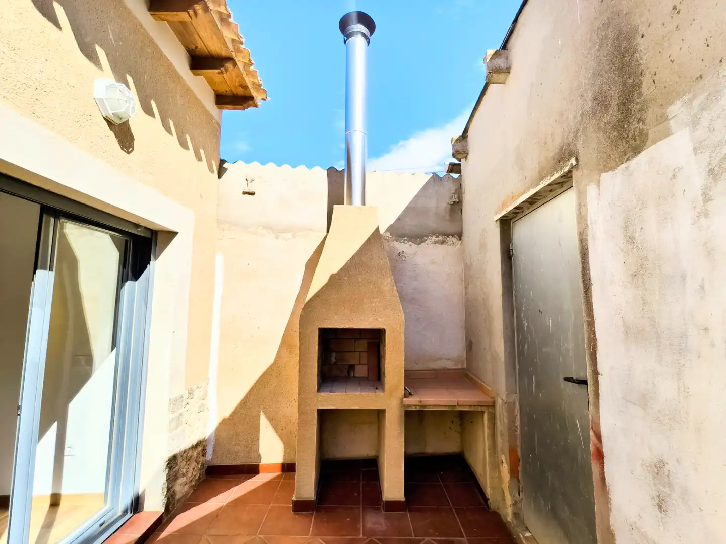 Terrassa de Casa o xalet en venda en Ampudia amb Calefacció
