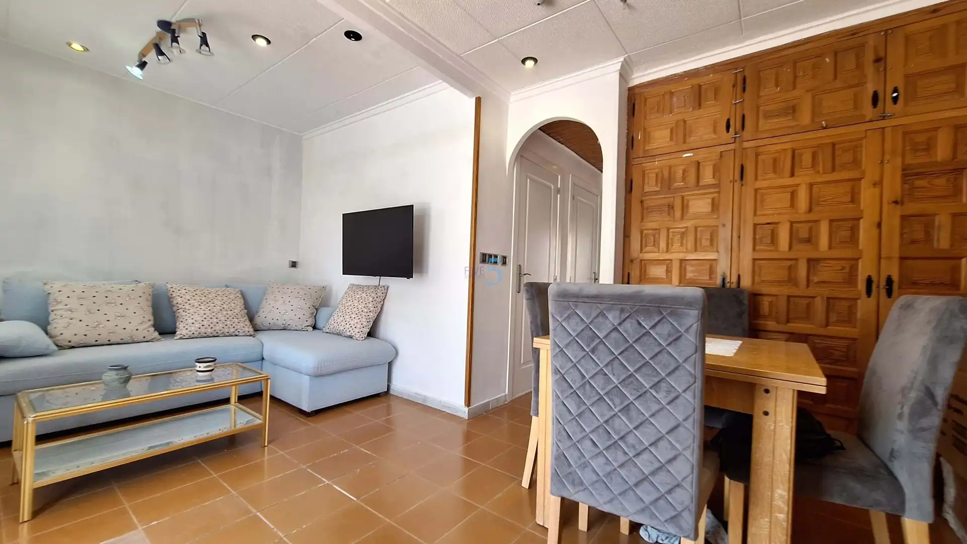 Sala de estar de Casa o chalet en venta en San Fulgencio con Terraza y Balcón