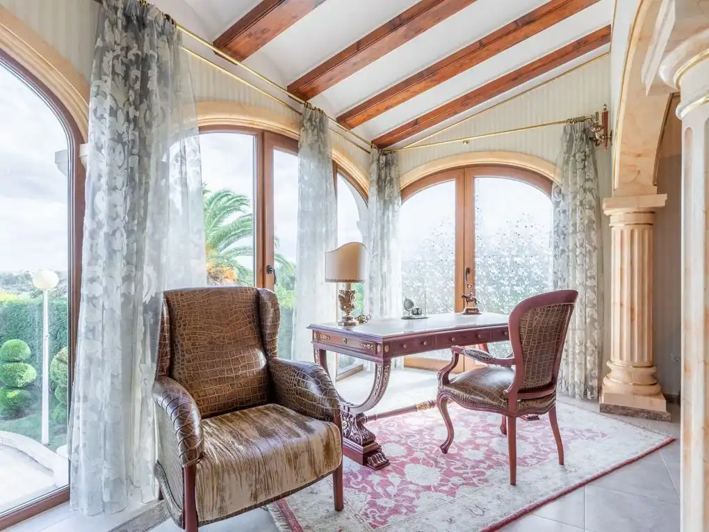 Living room of Houses for sale in Jávea / Xàbia  with Air Conditioner, Heating and Storage room