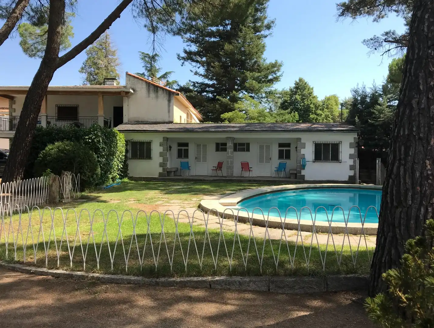 Vista exterior de Casa o chalet en venta en Collado Villalba con Calefacción, Jardín privado y Trastero