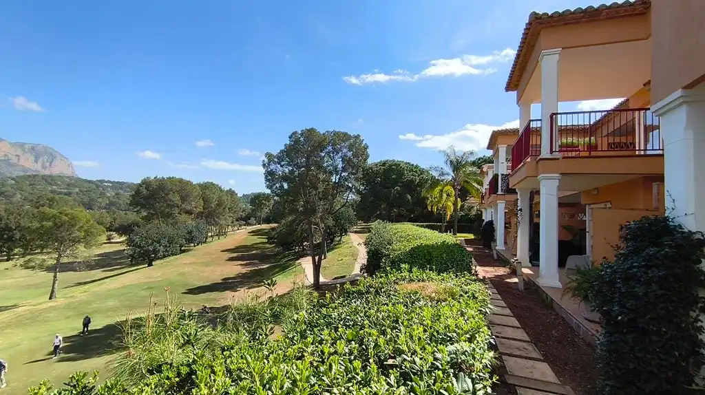 Außenansicht von Wohnungen zum Verkauf in Dénia mit Klimaanlage, Heizung und Terrasse