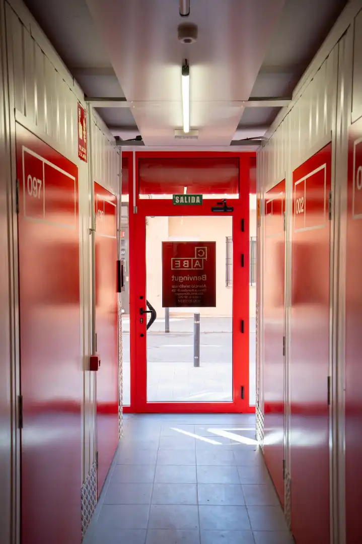 Traster de lloguer en Barcelona amb Alarma