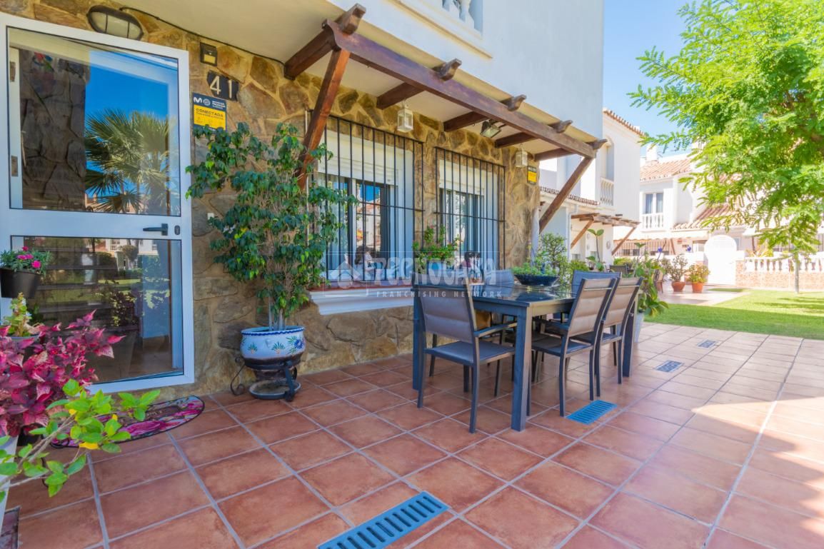 Terrassa de Casa adosada en venda en Málaga Capital