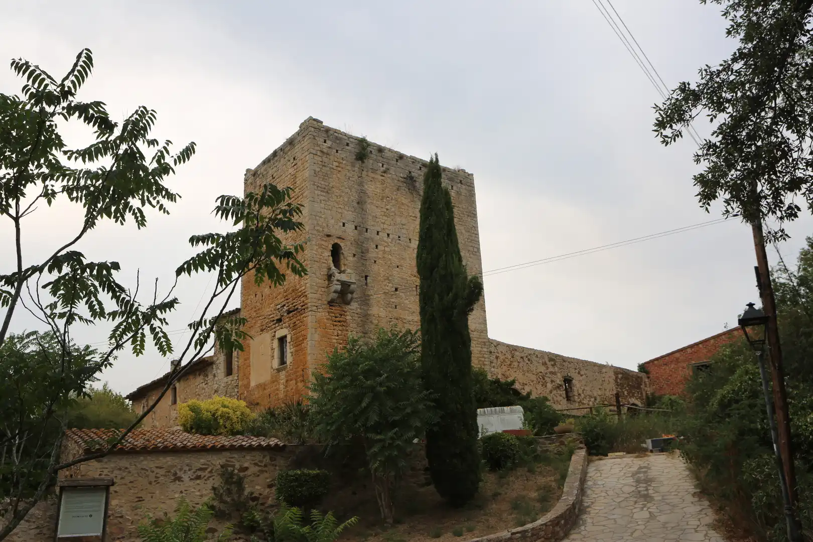 Vista exterior de Finca rústica en venda en Begur amb Jardí privat