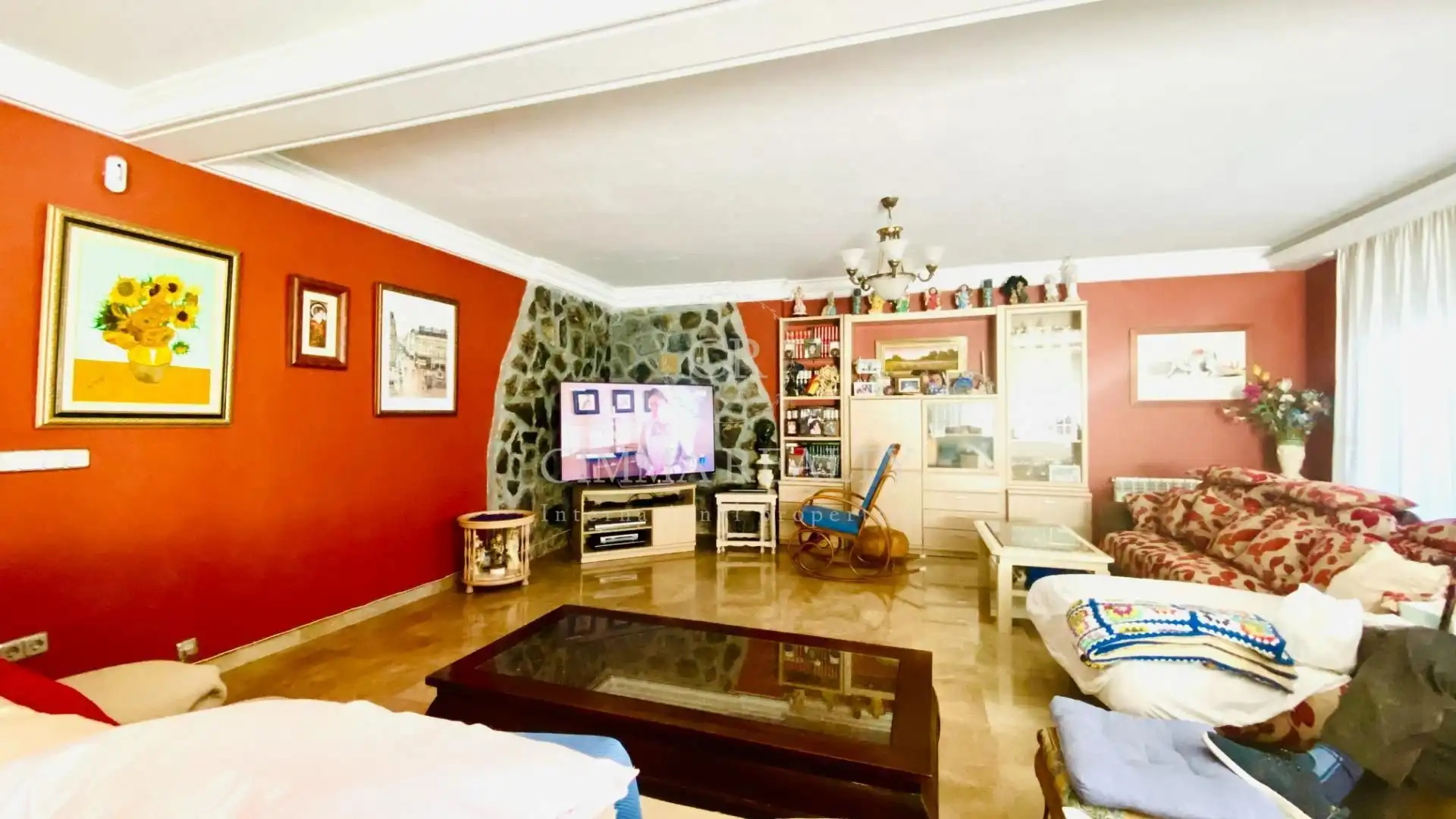 Living room of Houses for sale in L'Alfàs del Pi  with Air Conditioner, Heating and Private garden