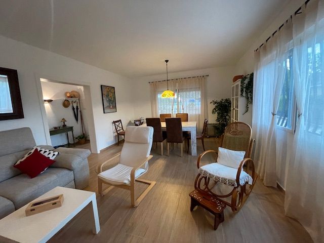 Comedor de Casa o chalet en venta en San Vicente del Raspeig / Sant Vicent del Raspeig con Jardín privado, Terraza y Amueblado
