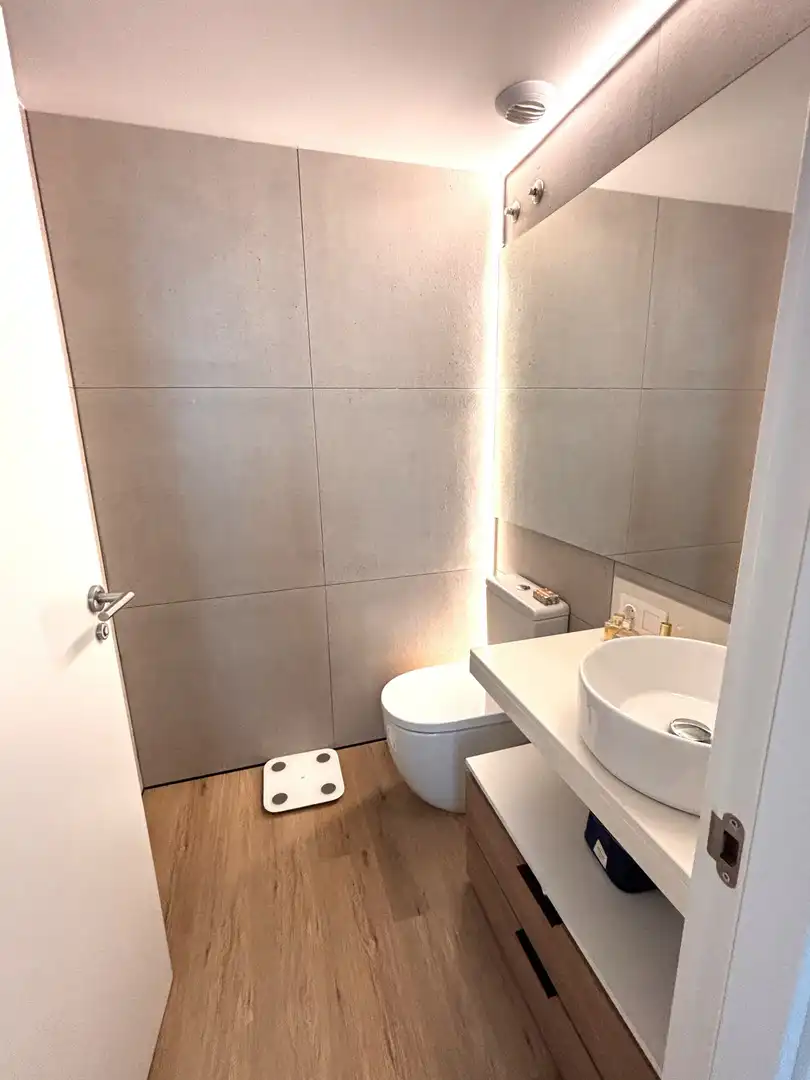 Bathroom of Flat for rent in Sant Pol de Mar  with Air Conditioner, Heating and Terrace