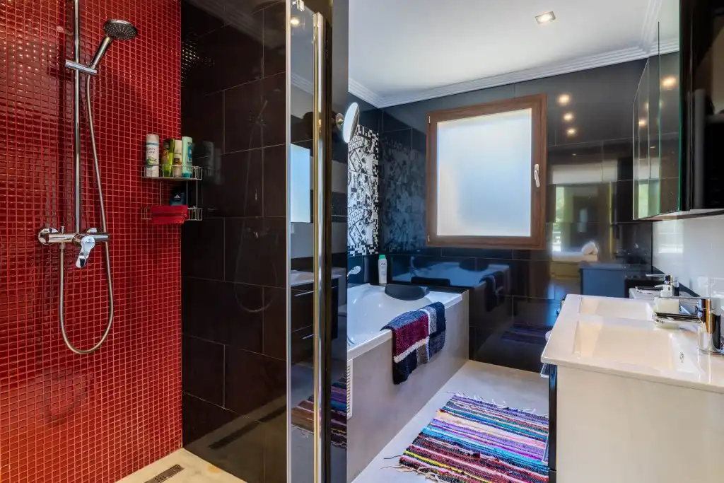 Baño de Casa o chalet en venta en Pollença con Aire acondicionado, Jardín privado y Terraza