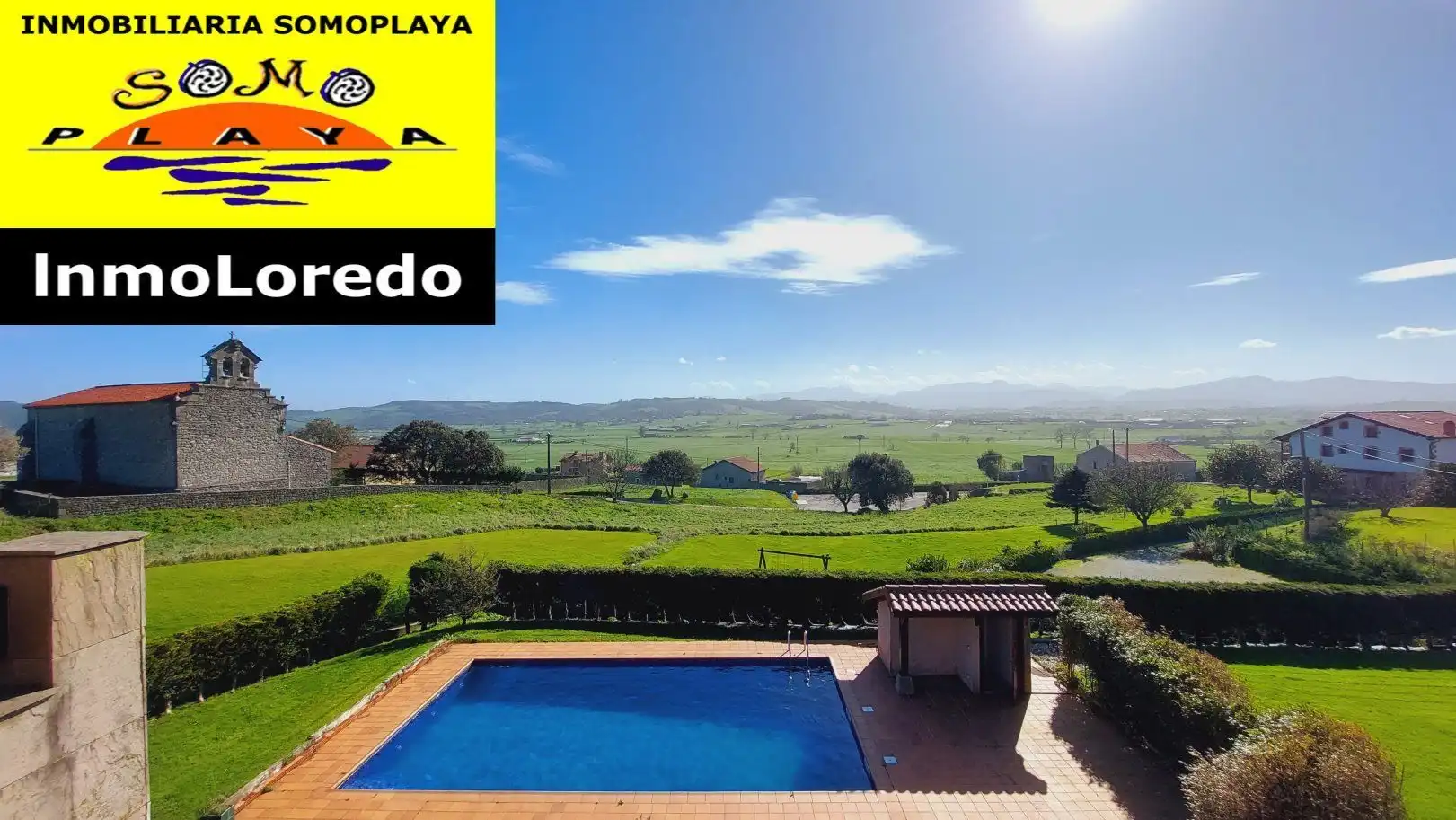 Piscina de Casa o chalet en venta en Ribamontán al Mar con Calefacción, Jardín privado y Terraza