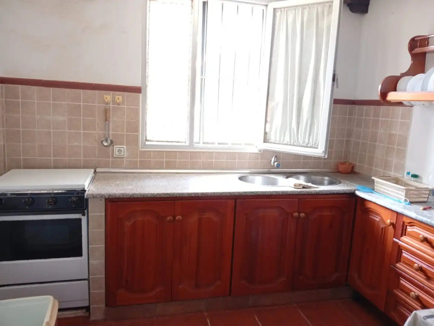 Cocina de Finca rústica de alquiler en Medina Sidonia con Jardín privado, Terraza y Amueblado