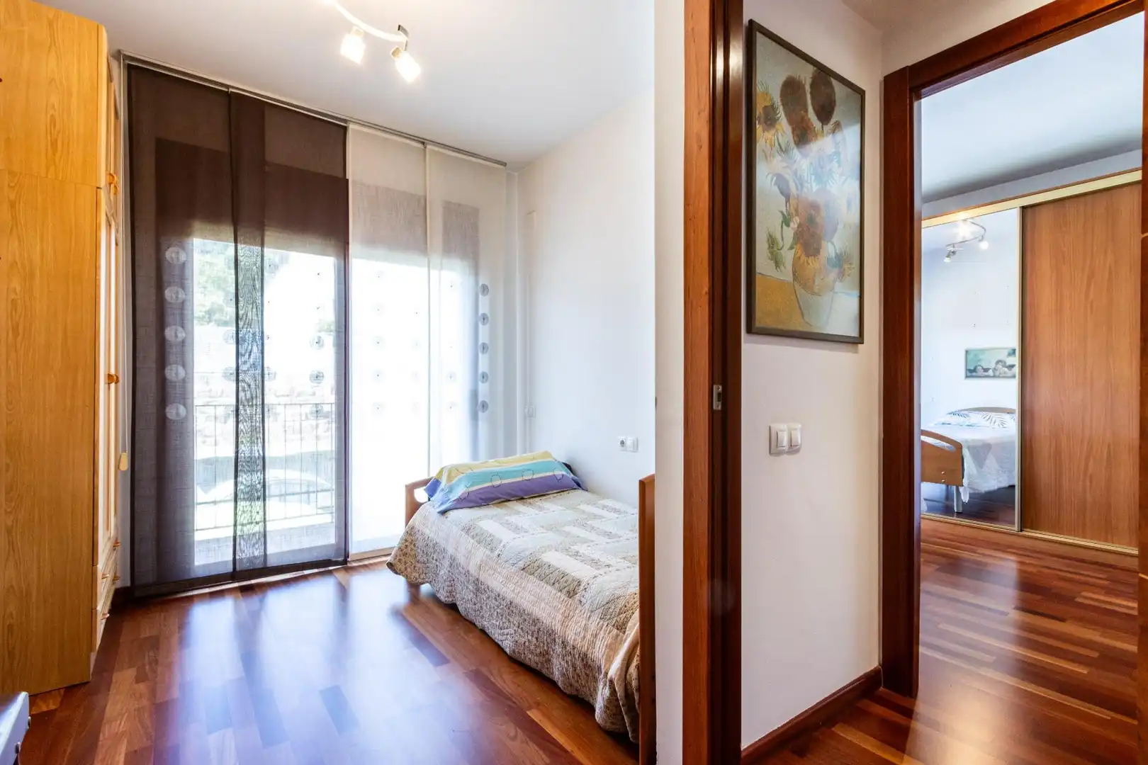 Dormitori de Casa adosada en venda en Castellar del Vallès amb Aire condicionat, Calefacció i Jardí privat