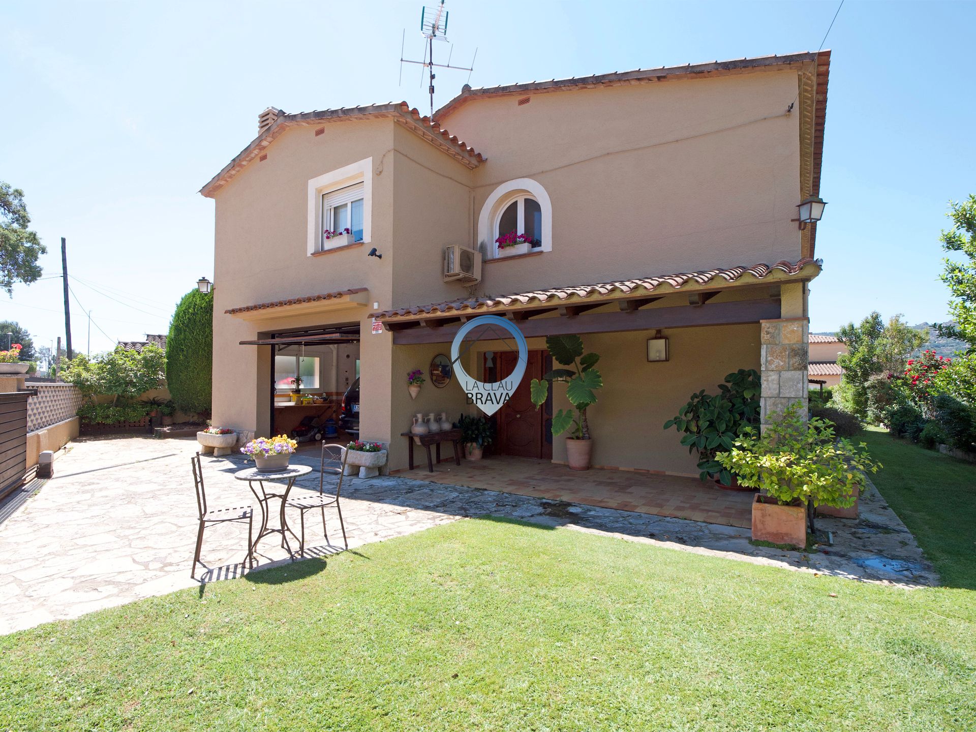 Jardí de Casa o xalet en venda en Santa Cristina d'Aro amb Calefacció, Jardí privat i Moblat