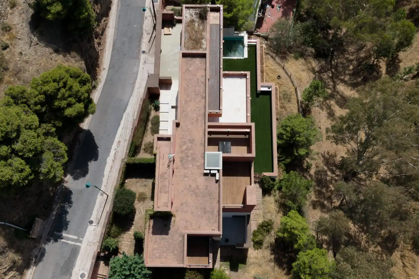 Exterior view of Houses for sale in Málaga  with Private garden, Terrace and Swimming Pool