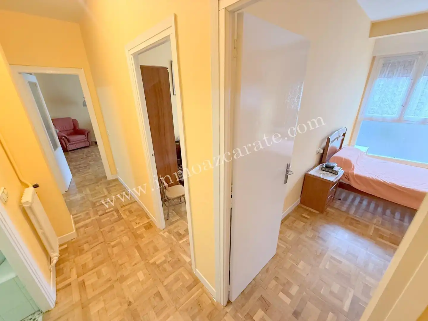 Bedroom of Flat for sale in Estella / Lizarra  with Heating, Parquet flooring and Balcony