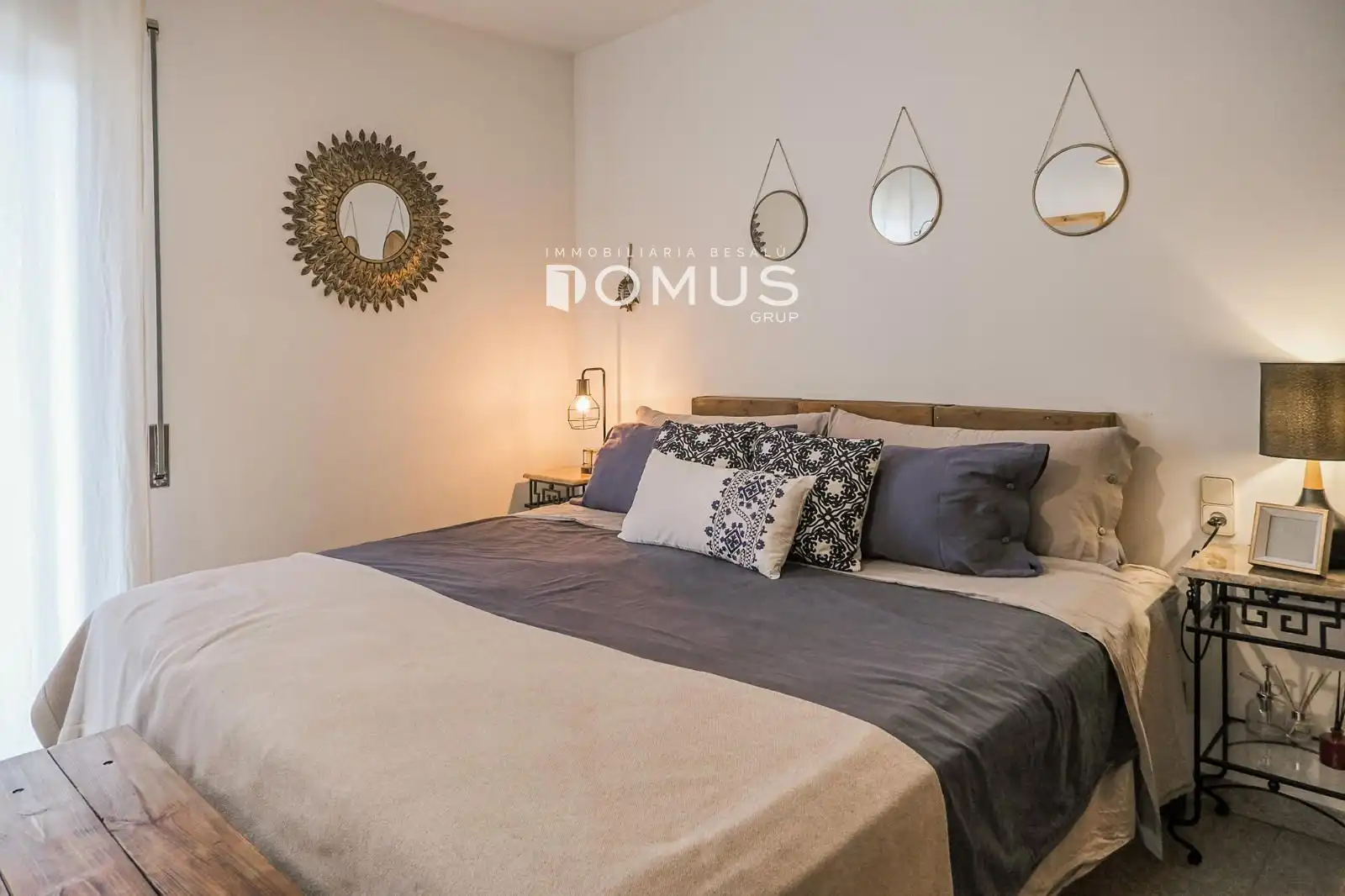 Bedroom of Houses for sale in Besalú  with Air Conditioner, Private garden and Terrace