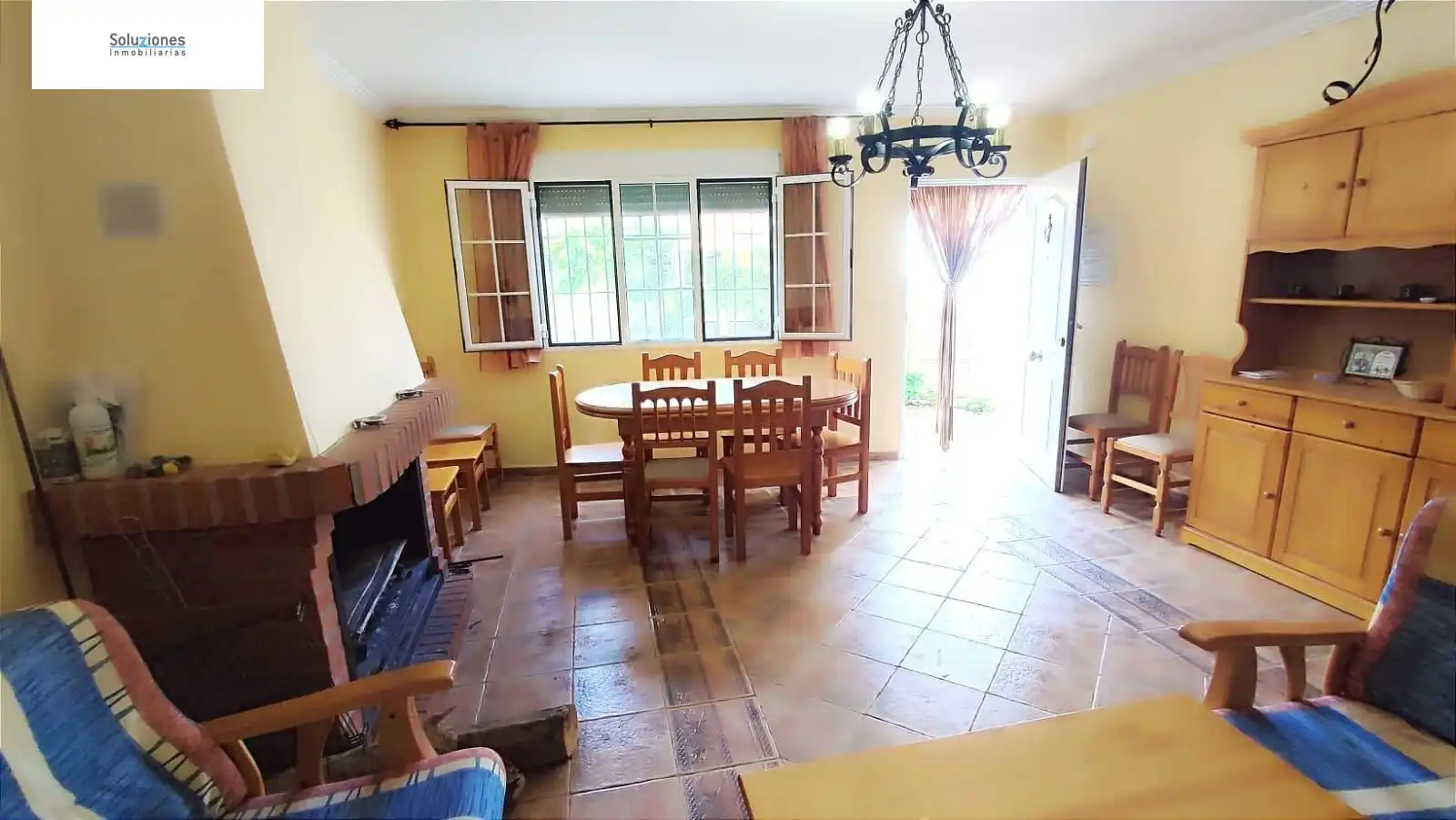 Comedor de Finca rústica en venta en Casas de Lázaro con Calefacción