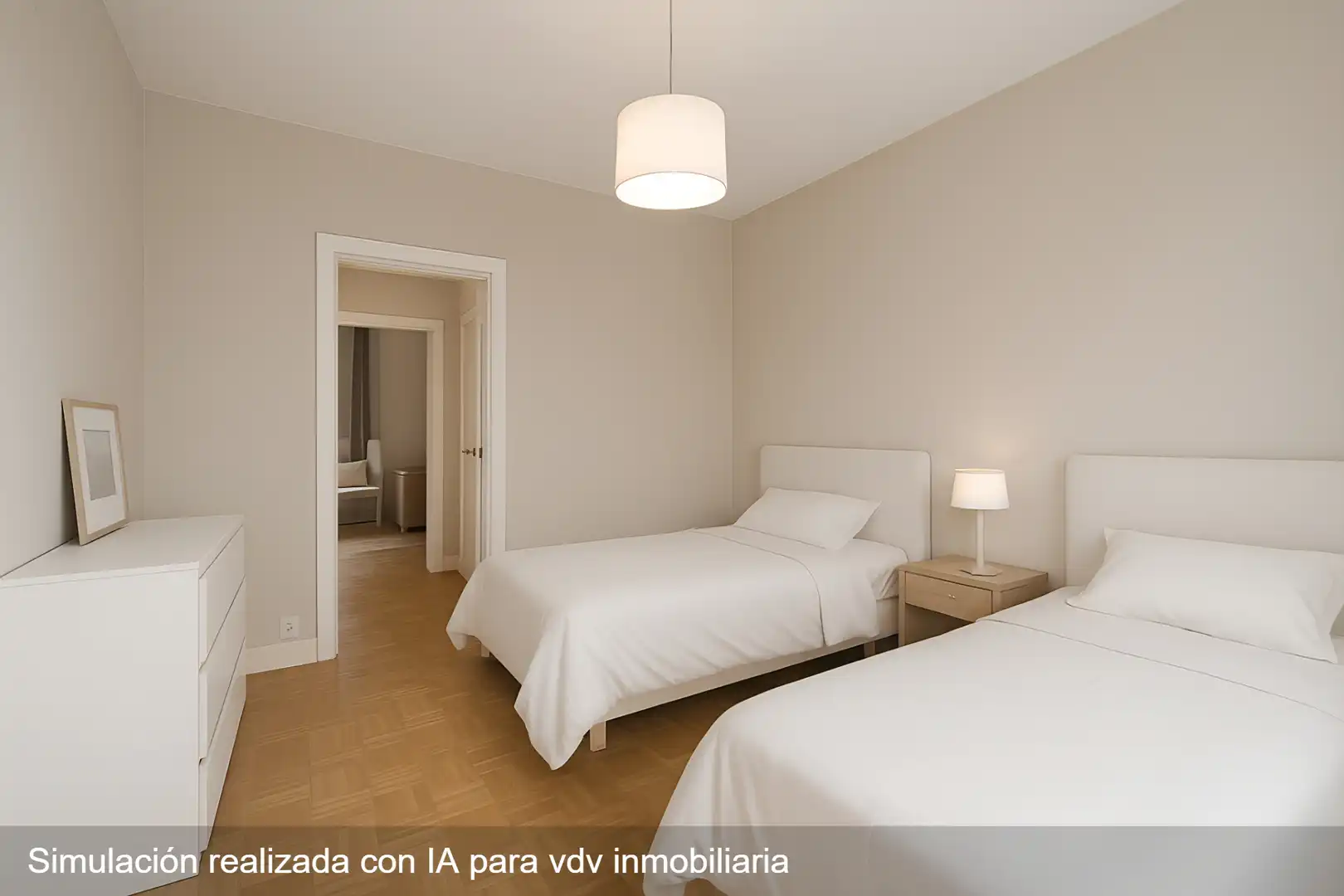 Bedroom of Flat for sale in  Pamplona / Iruña  with Heating, Parquet flooring and Terrace