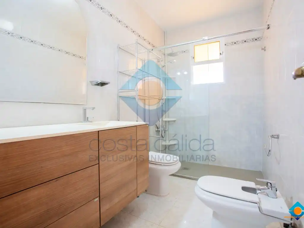 Baño de Casa o chalet en venta en Mazarrón con Aire acondicionado, Jardín privado y Terraza