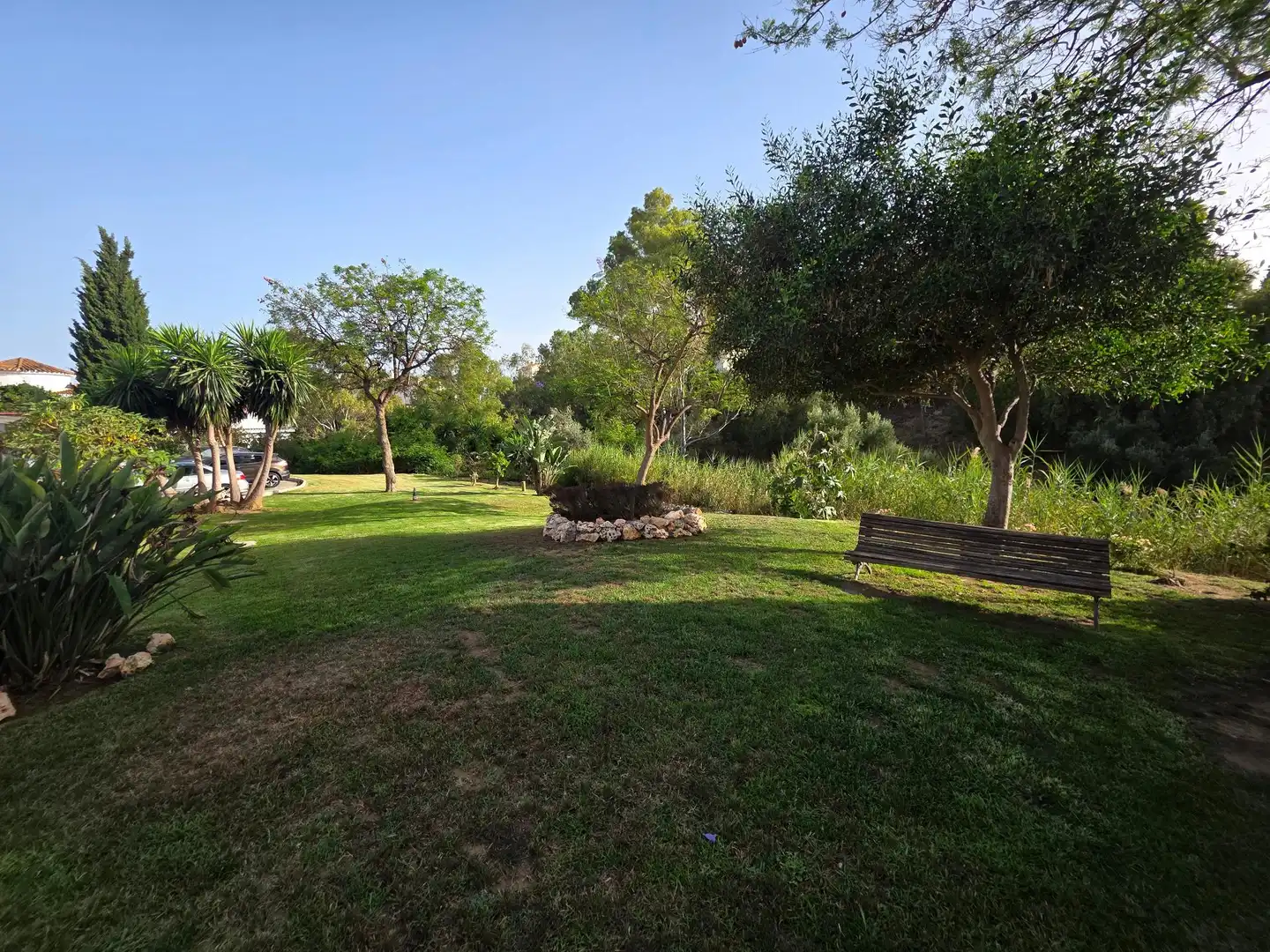 Garden of Detached homes for sale in Benalmádena  with Air Conditioner, Heating and Terrace