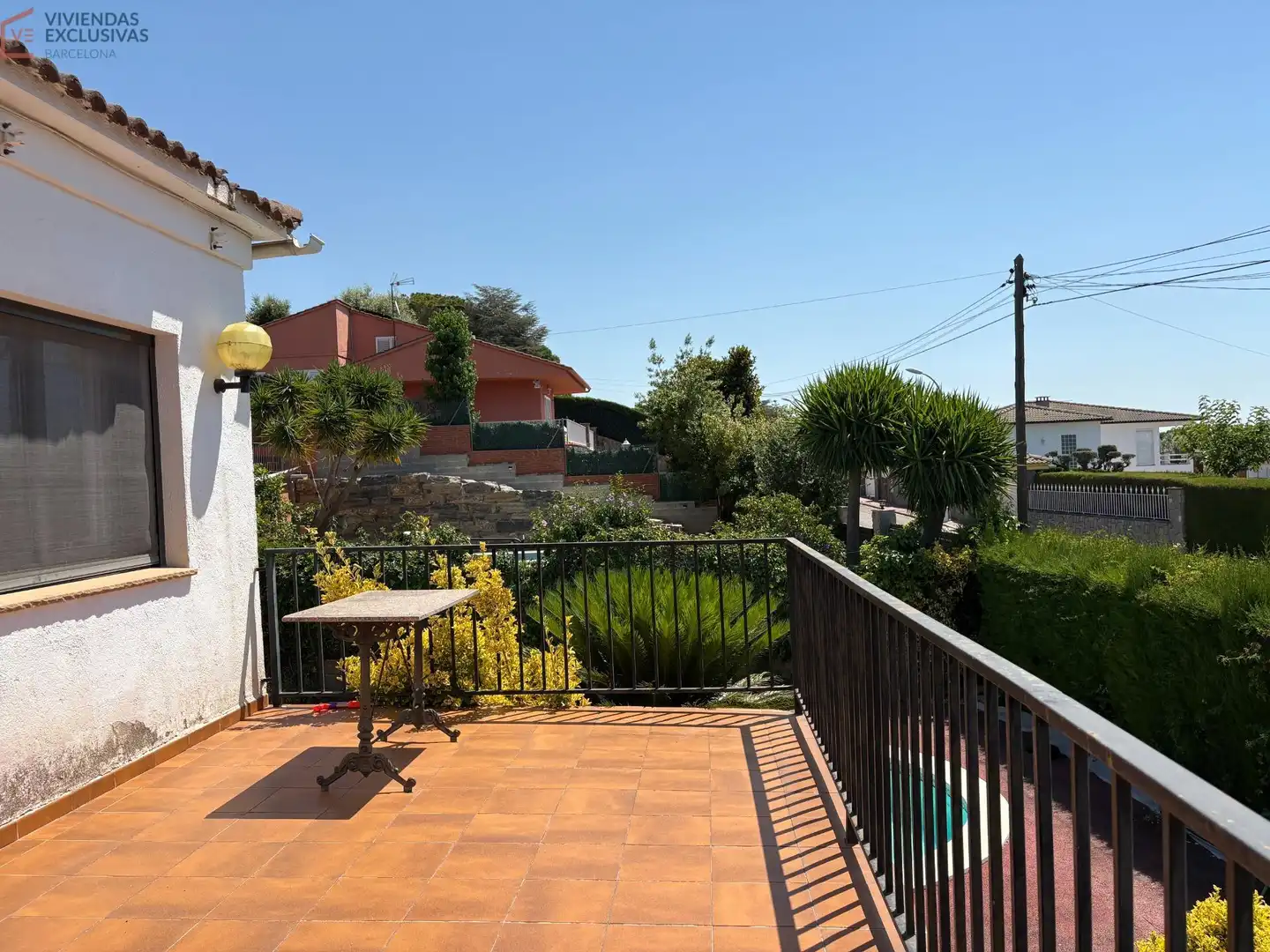 Terrassa de Casa o xalet en venda en Caldes de Montbui amb Calefacció, Jardí privat i Terrassa