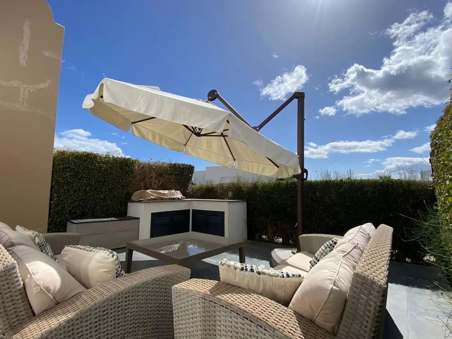 Terraza de Casa adosada en venta en Estepona con Aire acondicionado, Terraza y Amueblado