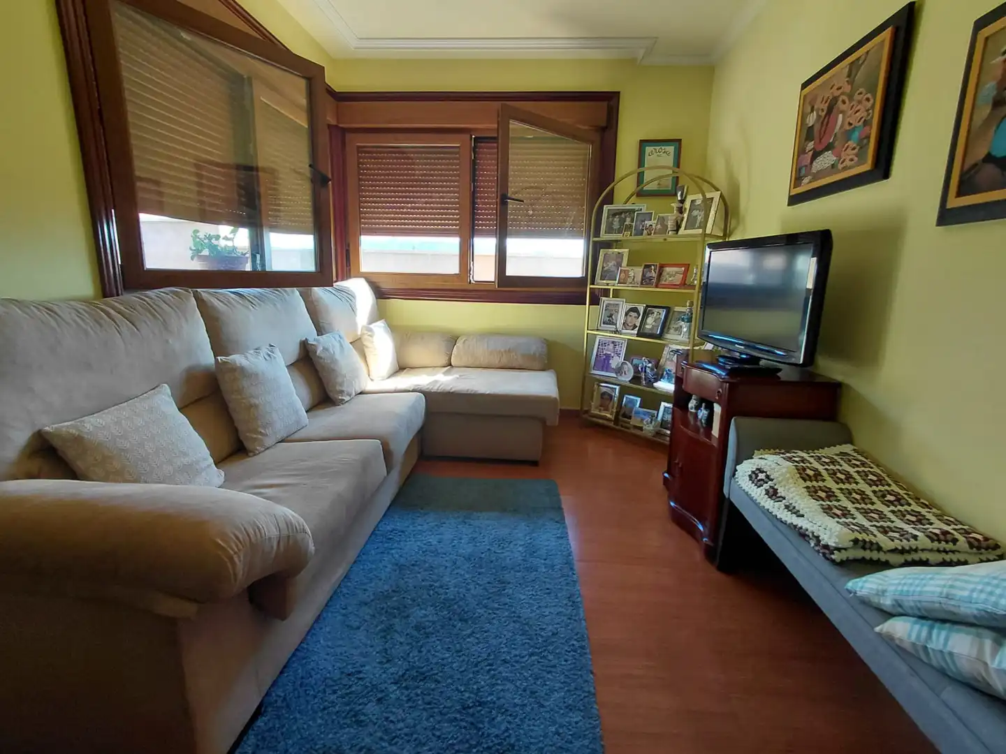 Sala d'estar de Casa o xalet en venda en Cambados, Pontevedra