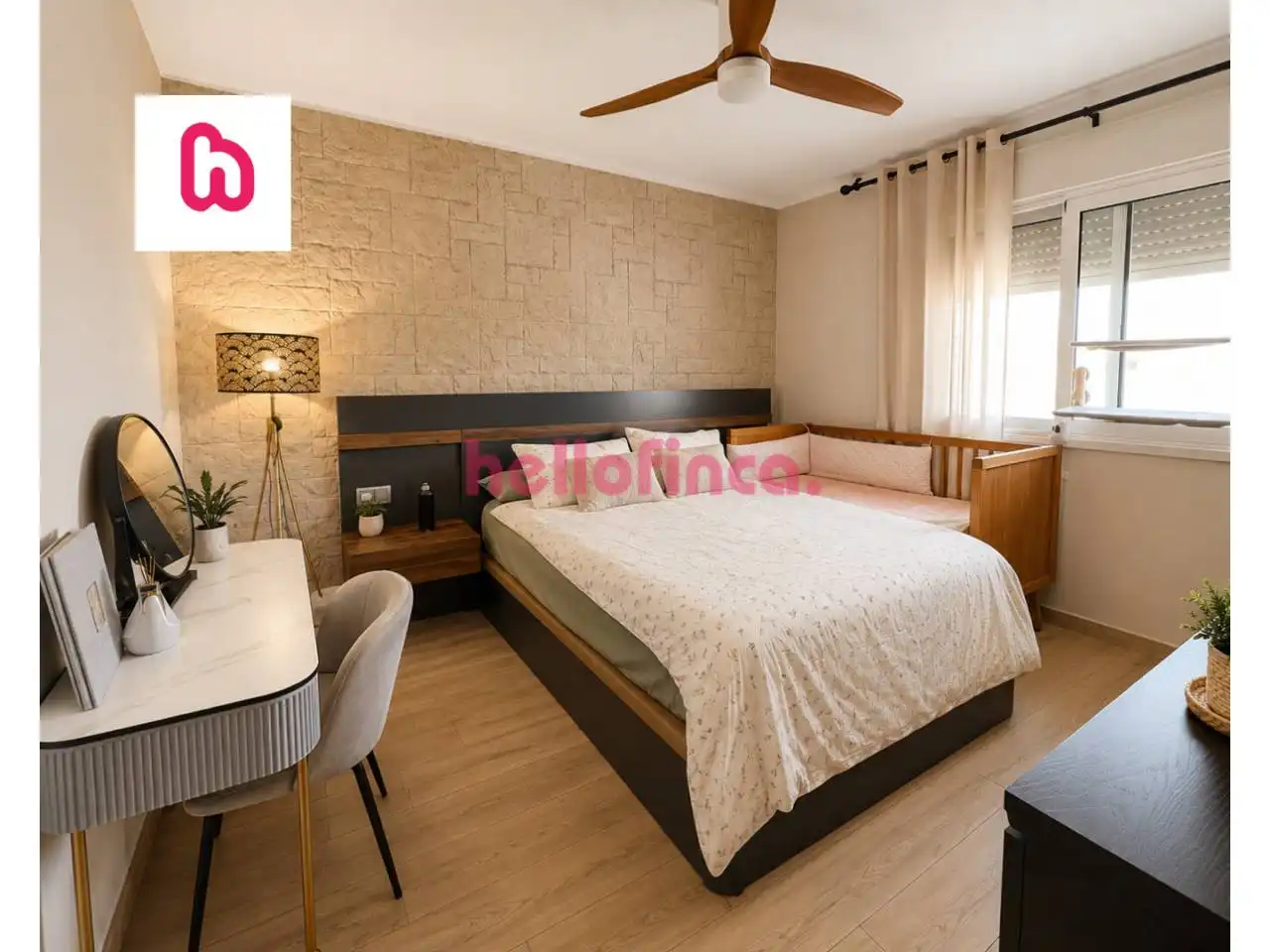 Dormitori de Apartament en venda en Sabadell amb Aire condicionat, Calefacció i Parquet