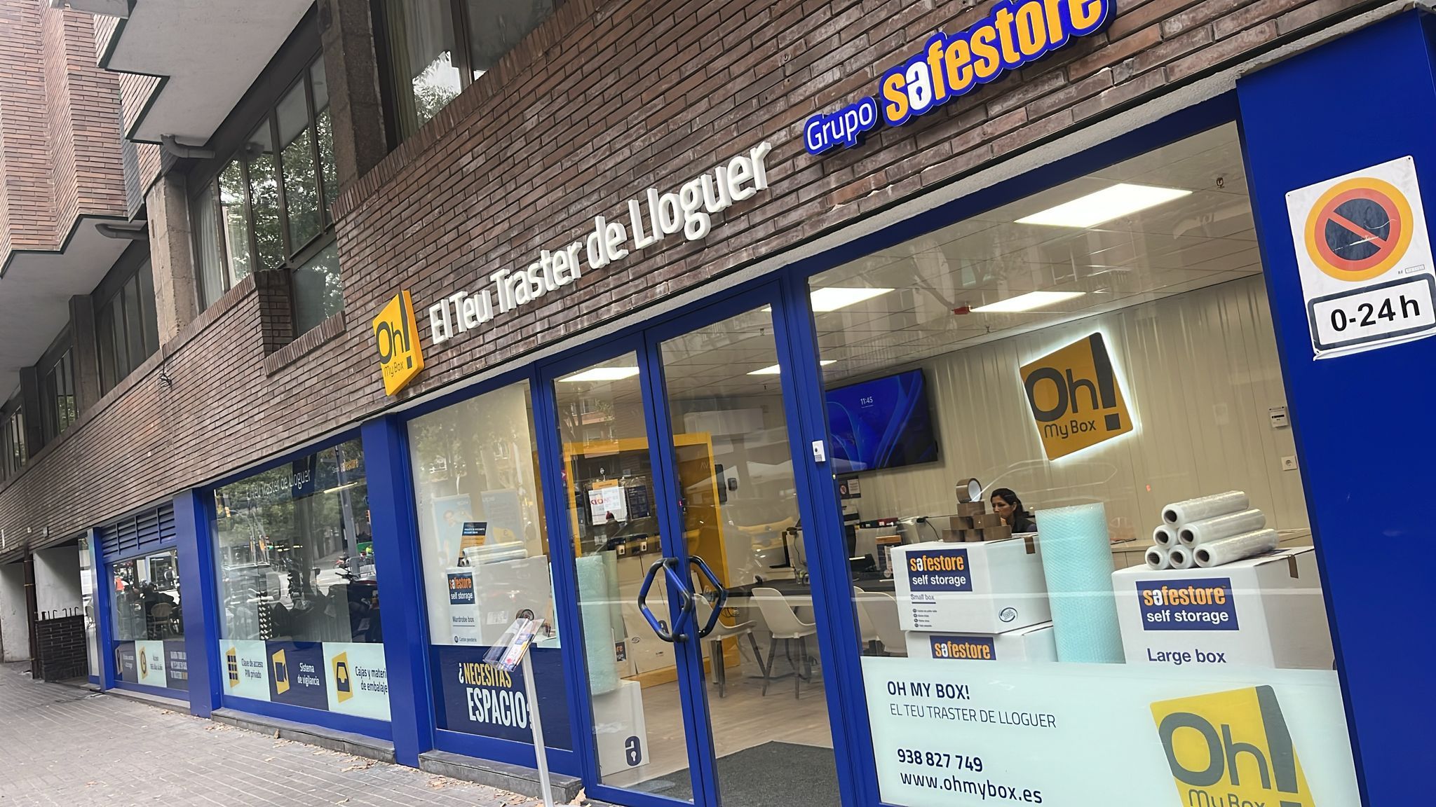 Traster de lloguer en  Barcelona Capital amb Alarma