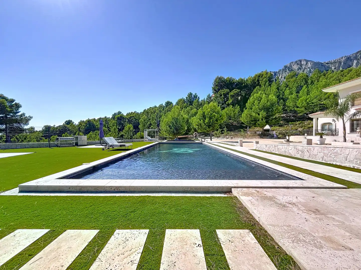 Piscina de Casa o chalet en venta en La Nucia con Jardín privado, Terraza y Piscina