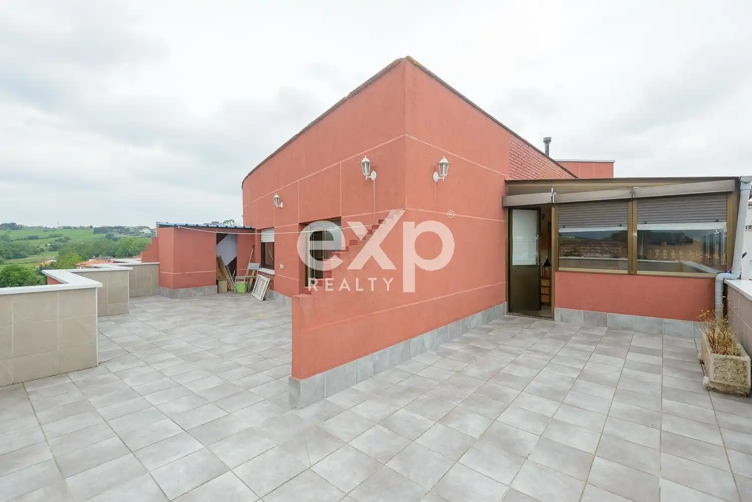 Exterior view of Flat for sale in Avilés  with Heating, Terrace and Furnished