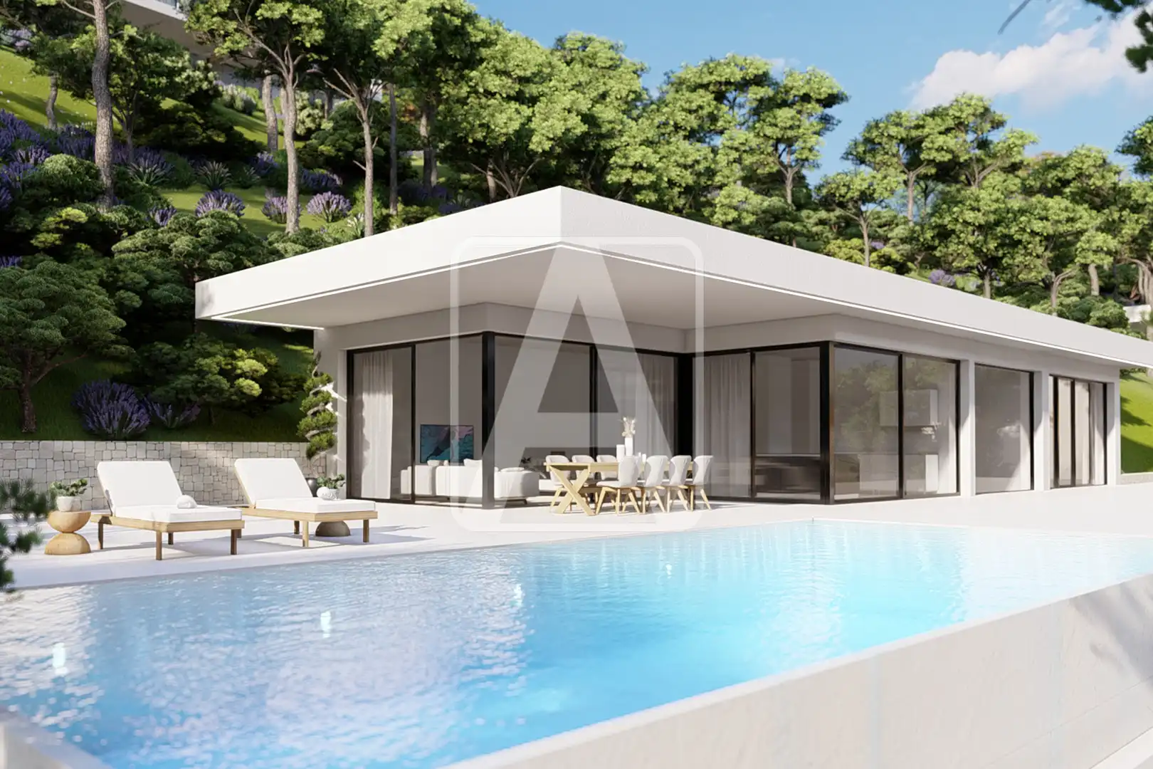 Villa mit Pool zum Verkauf in Altea Hills