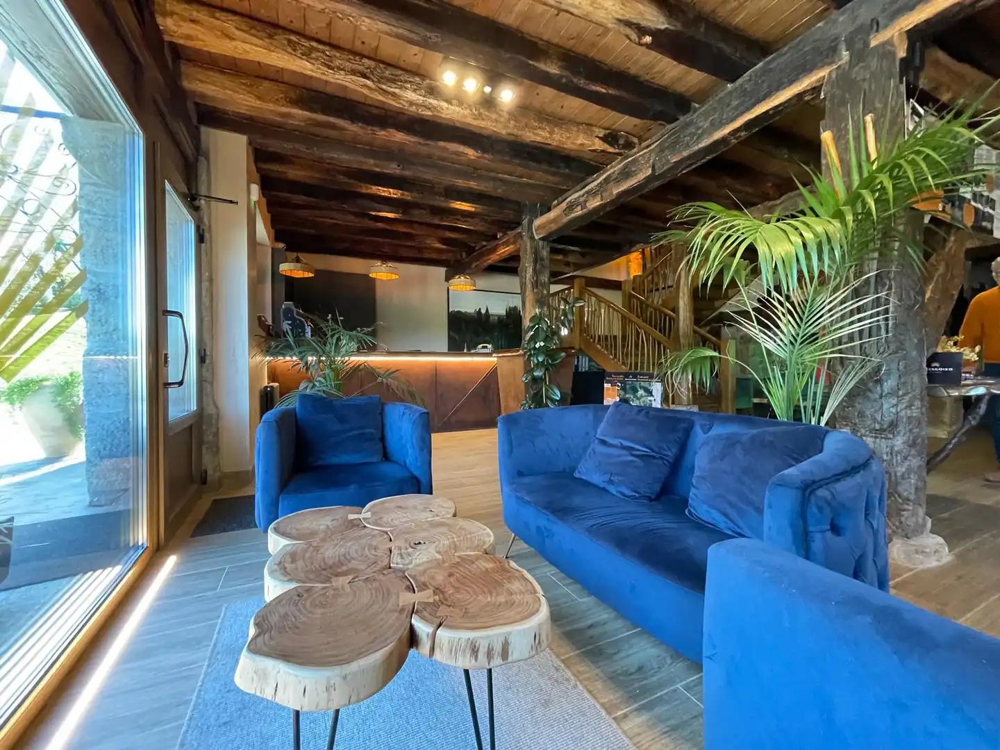 Sala de estar de Finca rústica en venta en Lekeitio con Aire acondicionado, Jardín privado y Parquet
