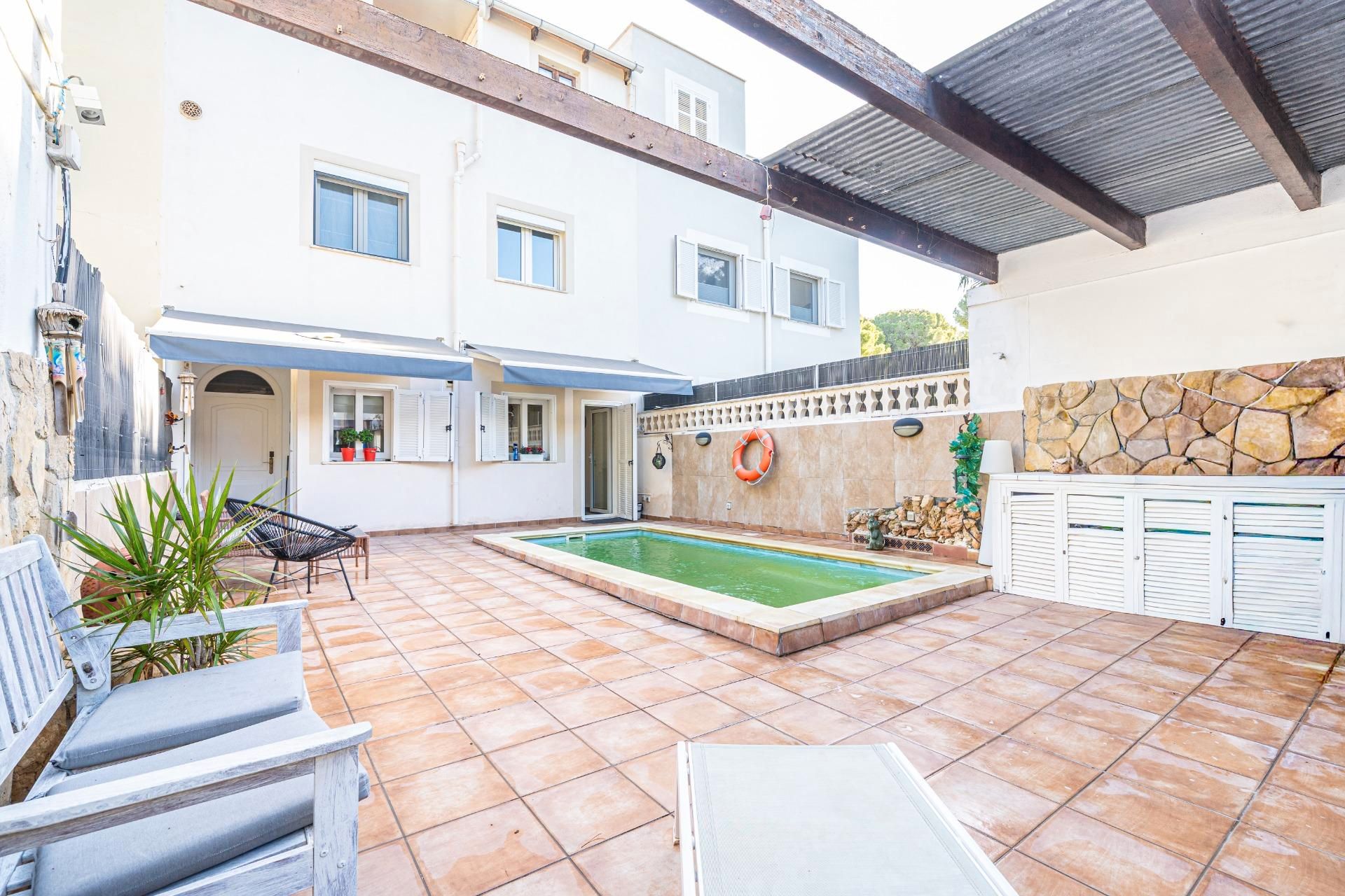 Garden of Duplex for sale in Capdepera