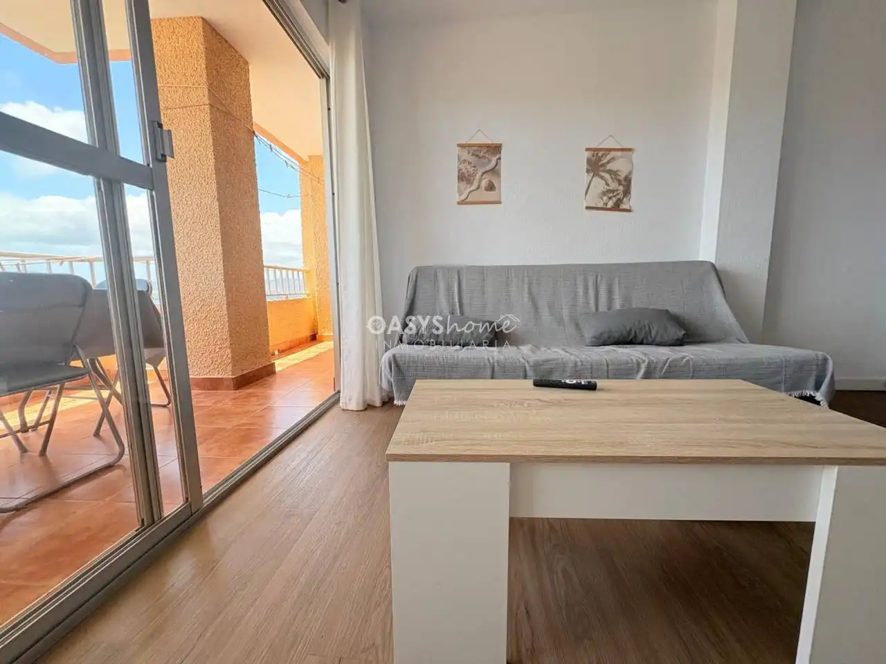 Sala de estar de Piso en venta en La Manga del Mar Menor con Terraza