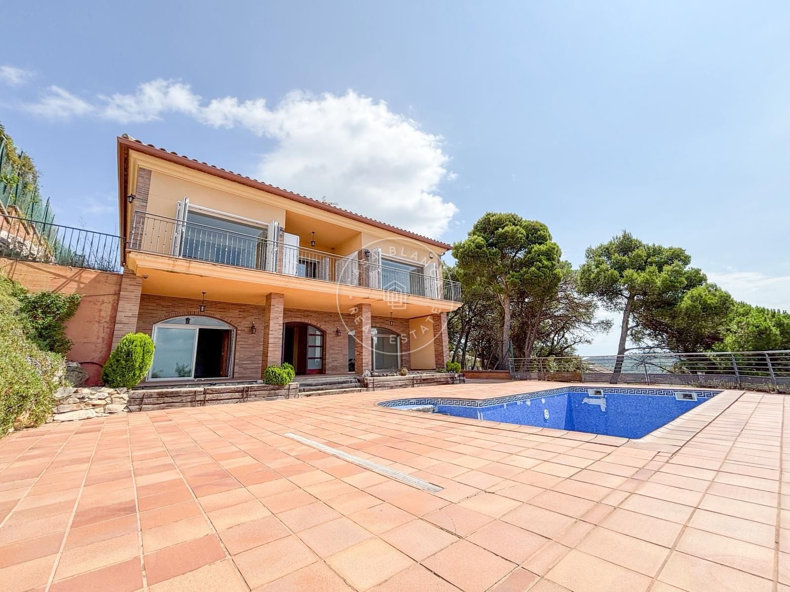 Vista exterior de Casa o chalet en venta en Blanes con Calefacción, Jardín privado y Trastero